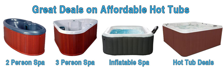 Get a great deal on an affordable hot tub spa.