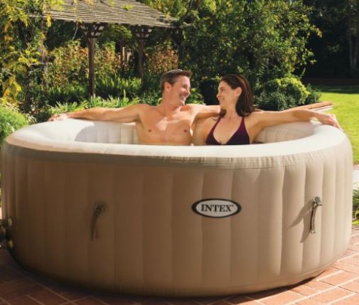 Relax in an Intex Hot Tub